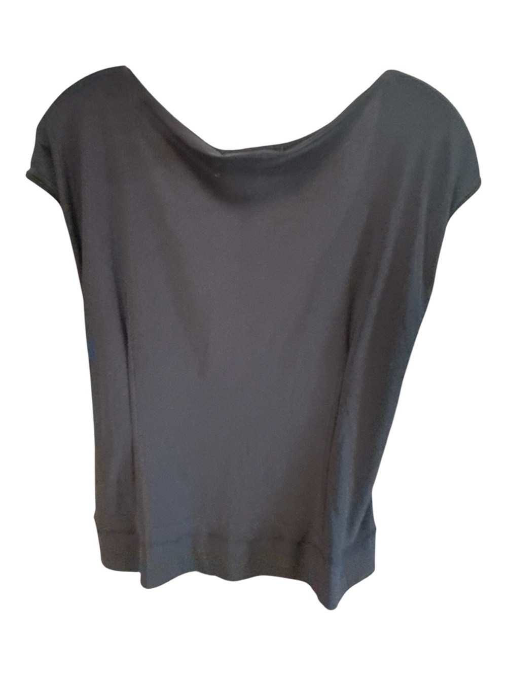 Travel Elements Black Draped Cowl Neck Top โ Size 1X โ Made in Canada - Picture 5 of 6